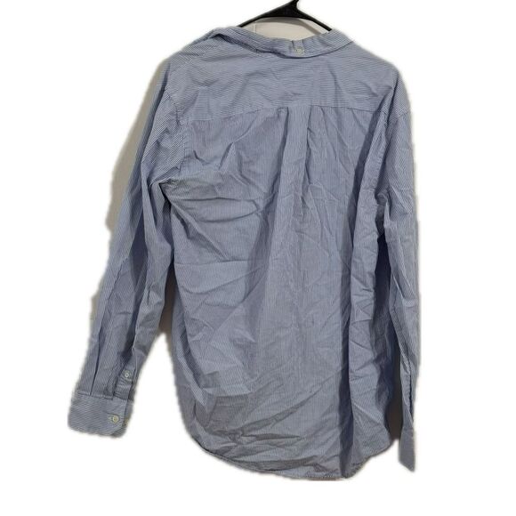 Tommy Hilfiger Blue Casual Button Down Shirt - Picture 2 of 4